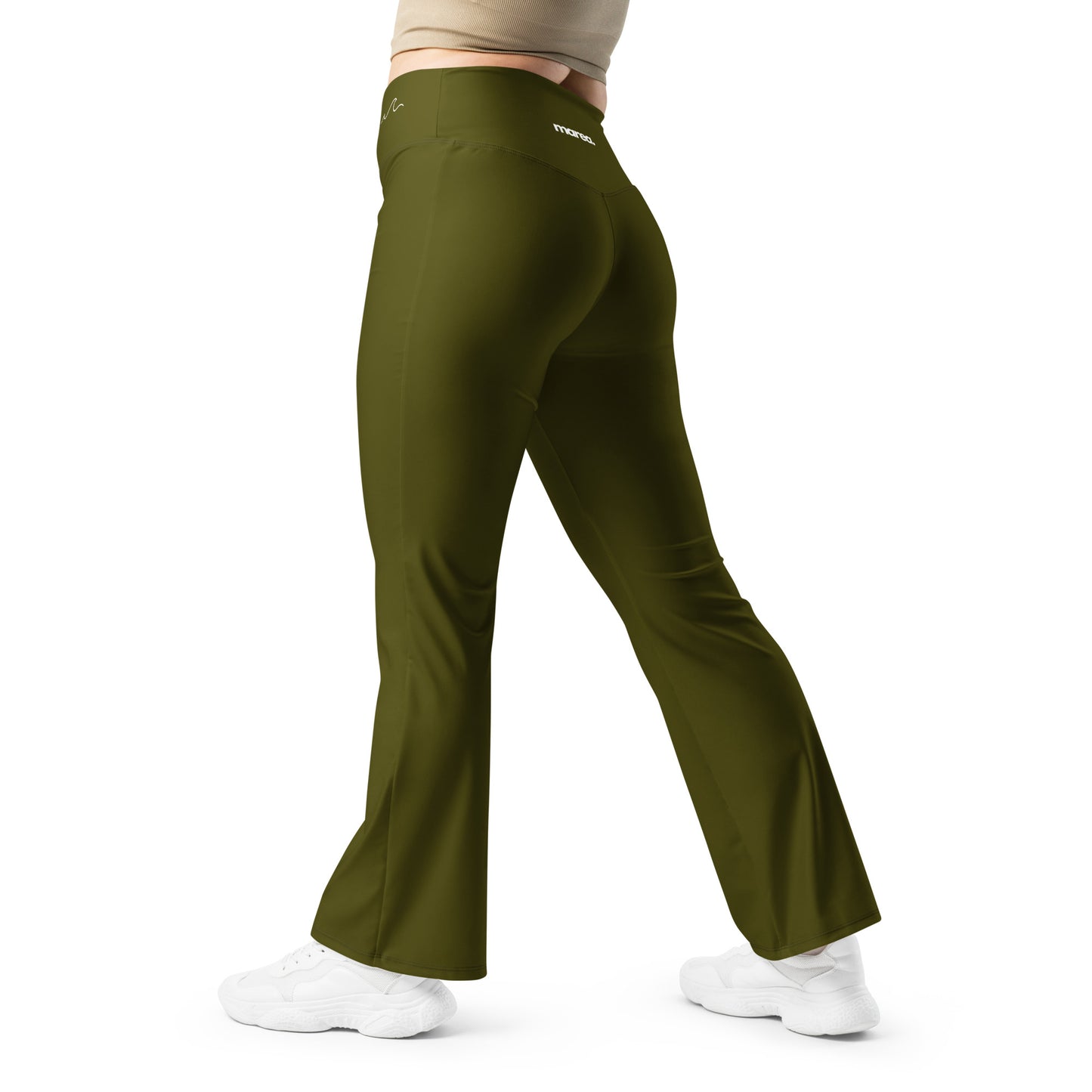 Olive Flare leggings