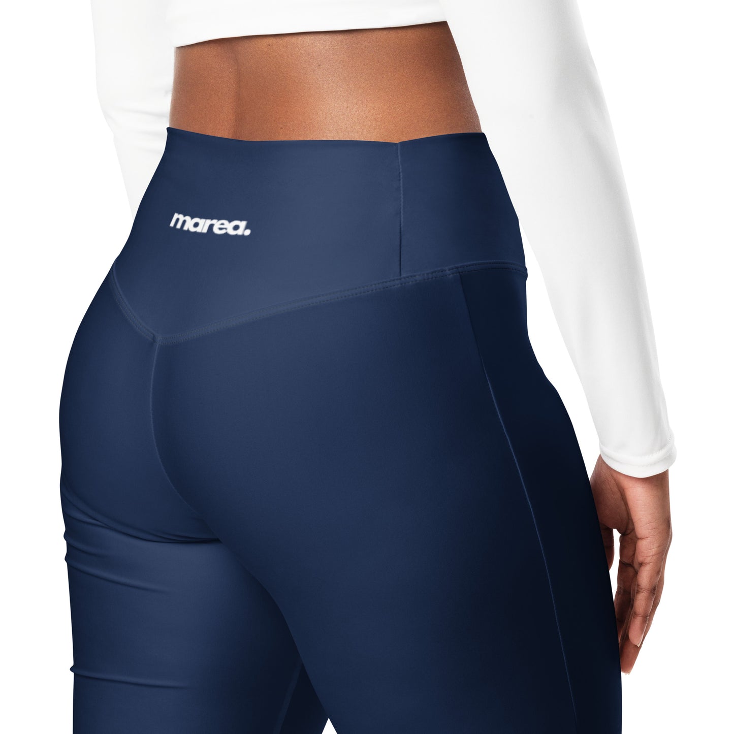 Navy Flare leggings