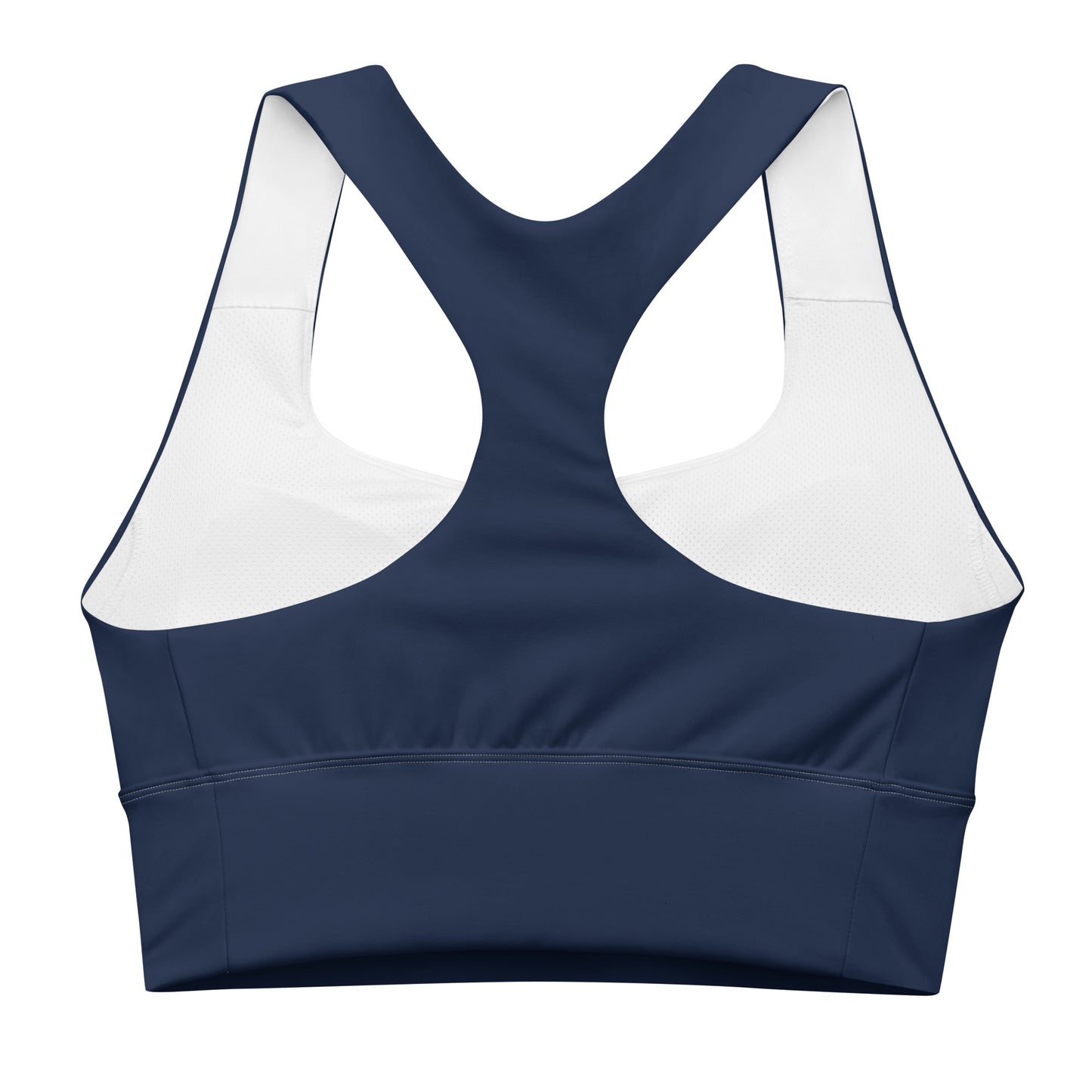 Navy Longline sports bra